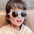thumbnail image 3 of Gafas de sol con orejas de viñetas de animales para niños y niñas, protección solar para exteriores, gafas de sol Vintage encantadoras, protección clásica para niños, 3 of 5