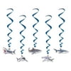 3 Packages - Shark Whirls (5/Package) by Beistle Party Supplies