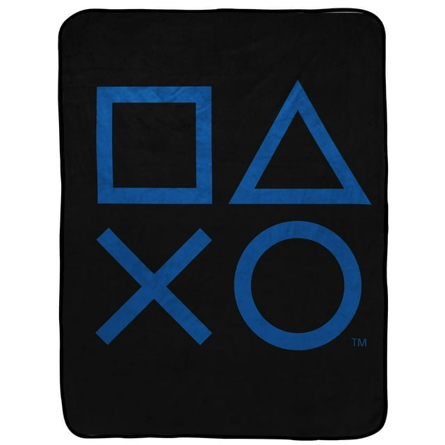 Playstation Jeté Polaire en Peluche, 100 % Polyester Pour Enfants