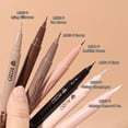thumbnail image 5 of Delineador de ojos líquido ultrafino, sombra de ojos con brillo de diamante, maquillaje negro, marrón, duradero, resistente al agua, delineador de ojos de secado rápido, lápiz cosmético, 5 of 5