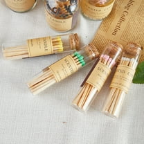 QIFULL 20Pcs Clear Glass Sample Bottles with Cork for Multifunctional Use