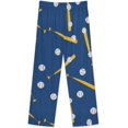 thumbnail image 5 of Top-kevin Women's Pajama Sets Black White Floral Horse Long Sleeve Lounge Sets Pjs Sleepwear with Pockets, 5 of 12