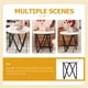thumbnail image 5 of BRIGHTFUFU Mini casa Mesa miniatura Tiny House Accesorios de muebles decorativos 1:12 Escala Miniatura, 5 of 7