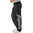thumbnail image 2 of Women's G-III 4Her by Carl Banks Black Jacksonville Jaguars Scrimmage Fleece Pants, 2 of 2
