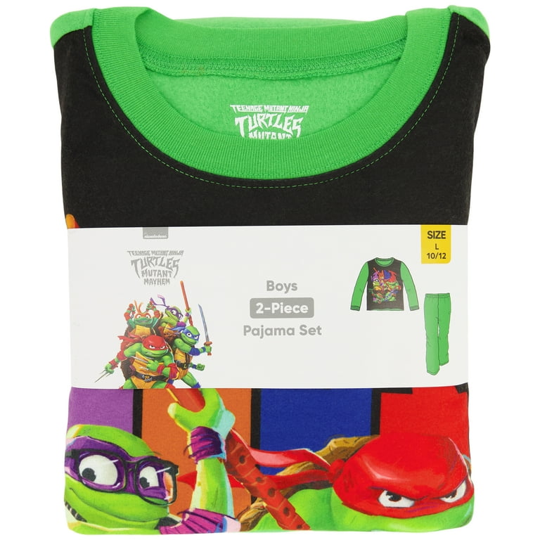 Boys 4-10 Teenage Mutant Ninja Turtles Pizza Shells Pajama Set
