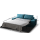 thumbnail image 3 of Sofa Cama M & E MUEBLES Modelo Leonor Azul, 3 of 4