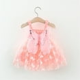 thumbnail image 2 of XMMSWDLA Infant Baby Girl Romper Dress Sleeveless Butterfly Back 3D Butterfly Layers Princess Party Formal Dresses Outfit Infant Baby Girl Dress, 2 of 9