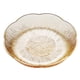 thumbnail image 1 of Plato de fruta Plato de cena Apilable Transparente Redondo Encimera Frutero Snack Oro transparente, 1 of 8