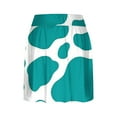 thumbnail image 3 of LYXSSBYX Yoga Shorts for Women Clearance Women's Summer Pleated Tennis Skirts Athletic Stretchy Short Yoga Fake Two Piece Trouser Skirt Shorts, 3 of 5
