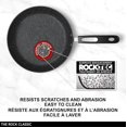 thumbnail image 2 of Starfrit The Rock 24 cm (9.5") Non-Stick Fry Pan, Durable Forged Aluminum, Oven Safe, PFOA Free, Easy to Clean, Black, 2 of 8
