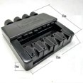 thumbnail image 2 of 1 Set 4 String Headless Bass Guitar Bridge System Electric Bass Part for Headless Electric Bass Rep, 2 of 5