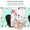 thumbnail image 5 of cute Corlorful sheep Large Mouse Pad for Desk XL Gaming Mouse Pad 31.5x11.8in Extended Desk Mat Non-Slip Base Desk Pad with Stitched Edge Computer Keyboard Mouse Mat Gaming Mousepad for Home Office, 5 of 6