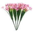 thumbnail image 1 of TABLETREANDS 1Jgo Flor Artificial Violeta Rosa De Plástico Para De Y Fiesta, 1 of 2