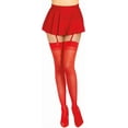 thumbnail image 2 of YooGuoGuo Dreamgirl Women's Thigh High Sheer Stockings with Back Seam, 2 of 3