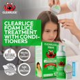 thumbnail image 2 of Kit para el tratamiento de piojos Clearlice Foam 142 g con aroma a menta, 2 of 5