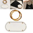 thumbnail image 1 of Crochet Bag Bottom Leather Tote Set DIY Knitting, 1 of 8