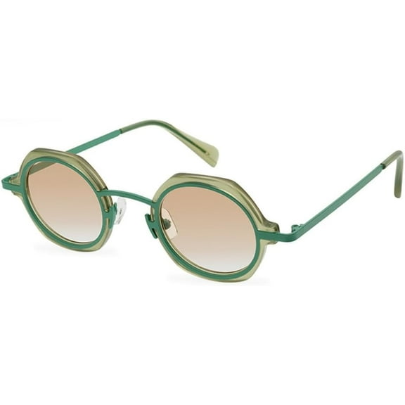 Polygon Gradient Sunglasses Women and Men Retro Street Chinese Glasses