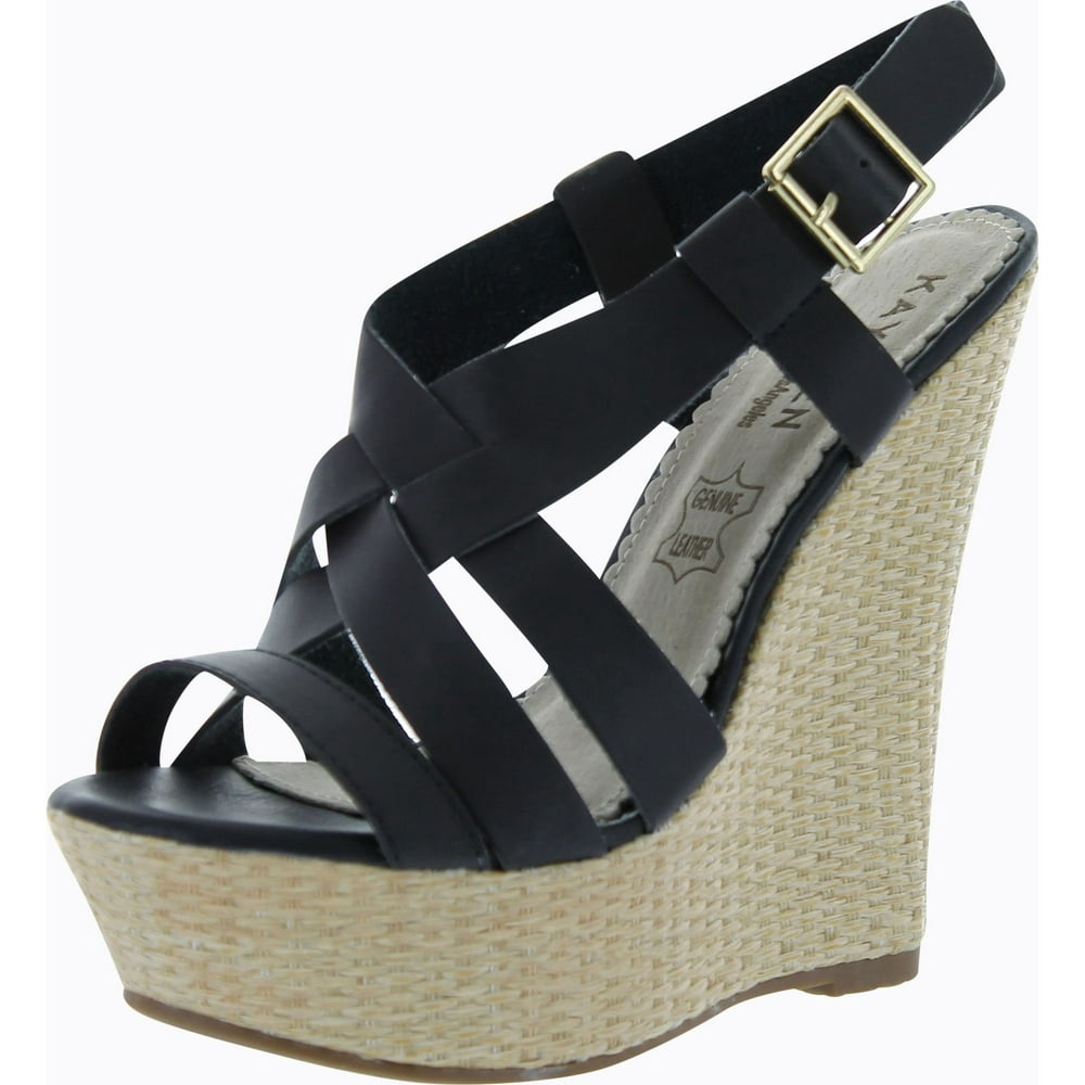 Kayleen by Los Angeles - Kayleen Womens Husai-2 Fashion Wedge Sandals ...
