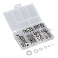 thumbnail image 4 of Washers, Various Sizes Durable Flat Washer Wide Use 304 Stainless Steel  for Decoration for Maintenance, 4 of 8