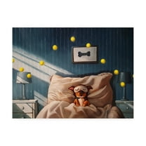 Trademark Fine Art 'Bentleys Dream' Canvas Art by Lucia Hefferna