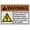 Warning Sign 1, variant on Industrial ANSI Electrical High Voltage Warning Sign - 8"x12" Weatherproof, UV Resistant for Indoor/Outdoor Workplace (High Voltage Electrical Room Qualified personnel only)
