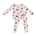 thumbnail image 2 of Kyte Baby Long Sleeve Pajamas in Blush Butterfly, 2 of 5