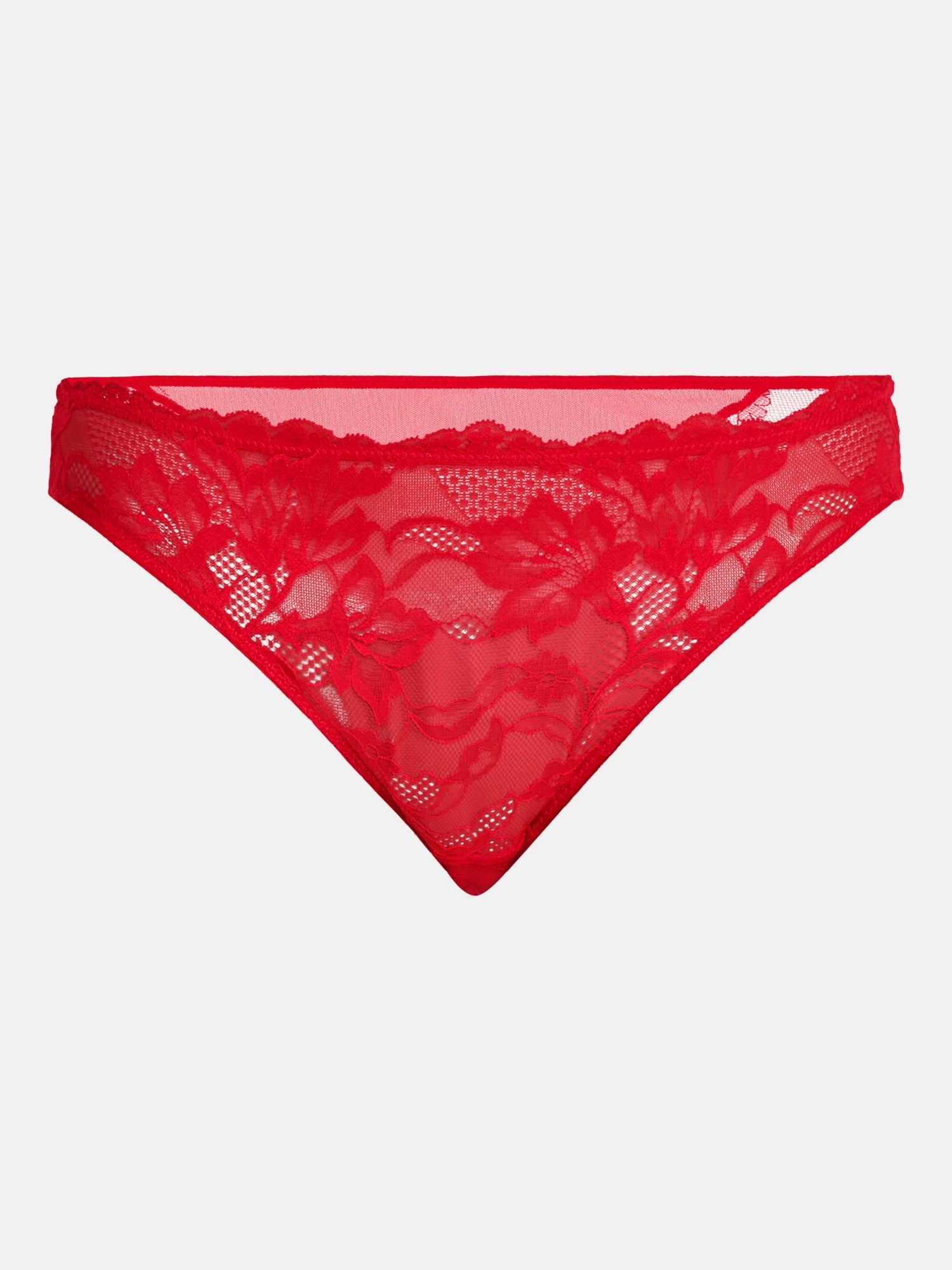 Joyspun Women's Lace Cheeky, 3-Pack, Size S-XXXL