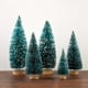 thumbnail image 2 of 12 Uds. Árbol de Navidad en miniatura, árboles artificiales de nieve helada, pinos, Sisal, 2 of 5