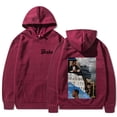 thumbnail image 1 of QIUPING Sweat à Capuche Vintage Imprimé Album de Musique Motif Rappeur Drake Pull Poignée Y2k Décontracté Manches Longues, 1 of 3