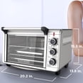 thumbnail image 6 of Open Box BLACK+DECKER Convection Countertop Oven, Stainless Steel, TO3000G, 6 of 9