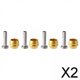 thumbnail image 1 of 2x 4 Juegos de Inserto de Oliva para Bicicleta, Inserto de Manguera de Freno de Disco para BH90, Instalación Rápida, Freno de Bicicleta, Inserción de 2 piezas, 1 of 8