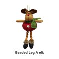 thumbnail image 4 of Muñeco de peluche de Navidad Wosthever estilo de dibujos animados decorativa colgante Tipo A, 4 of 6