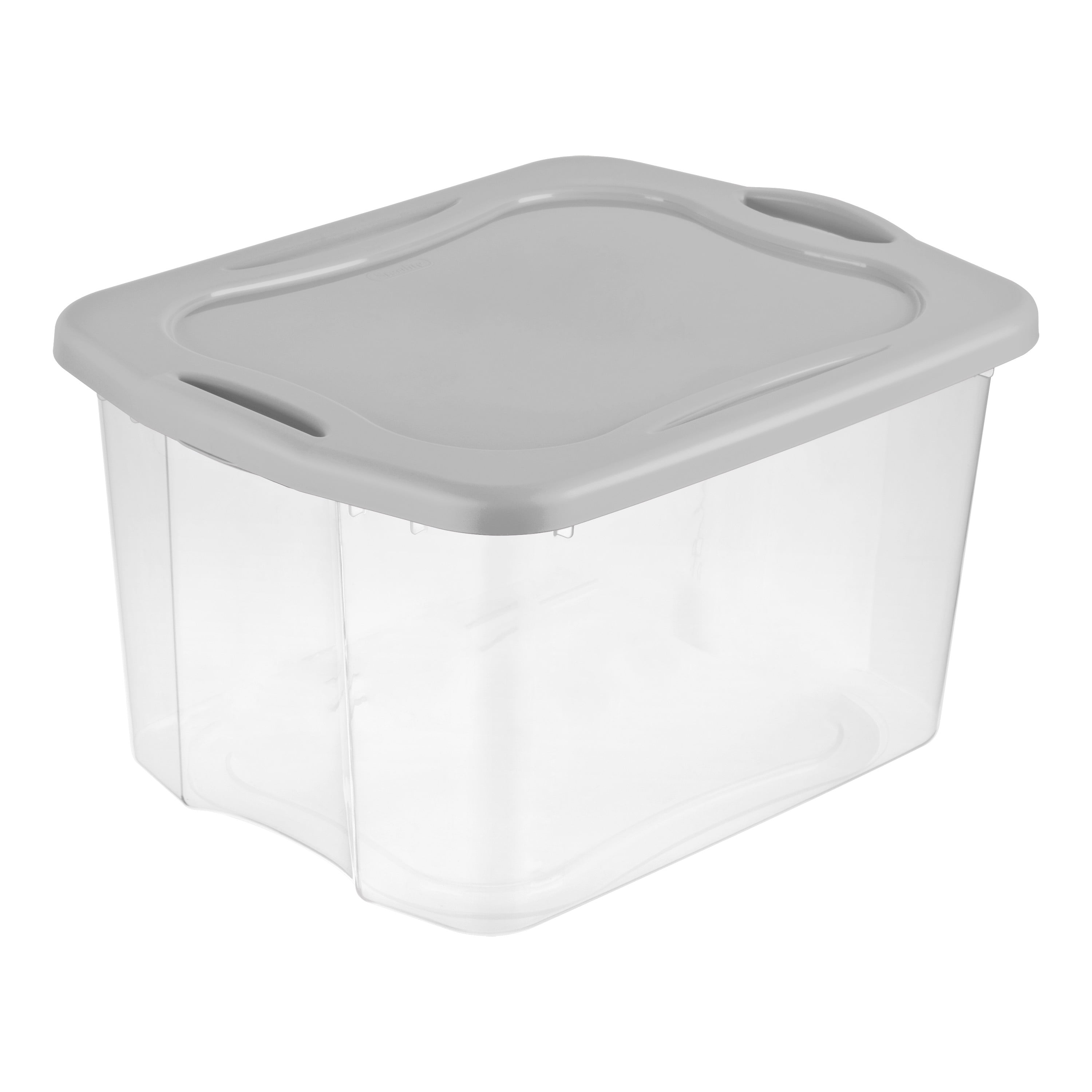 70 qt clear storage bin