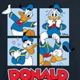 thumbnail image 3 of Mickey & Friends - Donald Duck Grid - Men's Long Sleeve T-Shirt, 3 of 5