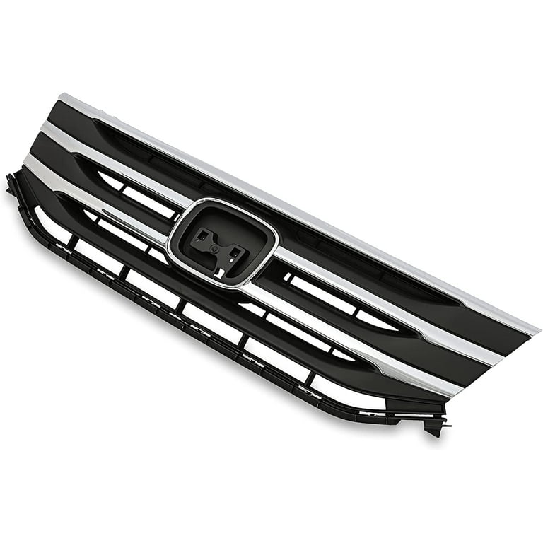 Kojem Grille Assembly for 11 12 13 Honda Odyssey Silvery Black Molding  Chrome 75102TK8A01 75105TK8A01 75103TK8A01 HO1202107C HO1217105 HO1210138