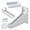 White, variant on Lerpwige Heavy Type Pneumatic Stopper Holder Soft Closing Automatic Door Stopper Adjustable Speed Positioning Door Stop