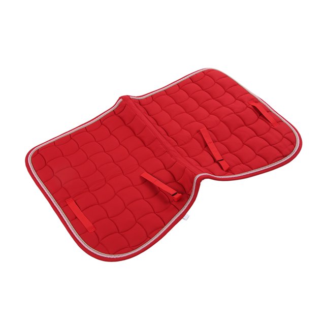 Soft Breathable All Purpose Saddle Pad with Hand Strap and Girth for Horses, Material, Sponge Padding, Breathable, Durable, Lightweight