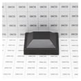thumbnail image 7 of 3" x 3" Square Black Aluminum Post for Aluminum Fence Posts | Black Post (5 Pack), 7 of 7