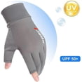 thumbnail image 2 of Touchscreen Gloves Fishing Cycling Ice Silk Breathable Elastic Sun Protection Touchscreen Fitness Sports Driving Gloves UPF50+ Cycling, 2 of 5