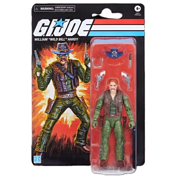 G.I. Joe Classified Series Retro Cardback William "Wild Bill" Hardy, 6 Inch Action Figure