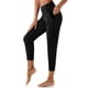 thumbnail image 2 of Xihbxyly Leggings de Entrenamiento Sólidos, Cintura Alta, Tejido de Poliéster Transpirable, Ideales para Yoga, Correr, Ropa Informal, Ropa Deportiva para Mujer, Ajuste Cómodo, Talla M, 2 of 6
