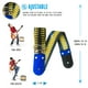 thumbnail image 3 of Correa para guitarra Strap o Tahali para guitarra acústica, bajo eléctrico, guitarra eléctrica Kidam  Zipper Azul, 3 of 5