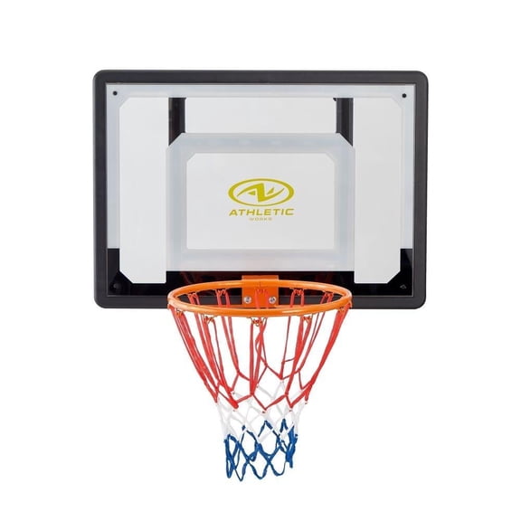 Tablero de básquetbol Athletic Works con aro balón y bomba