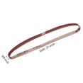 thumbnail image 2 of 3/8" x 21"(9mm x 533mm) Sanding Belt 400 Grit Aluminum Oxide 4pcs, 2 of 4