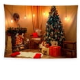 thumbnail image 1 of Tapiz decorativo de pared para árbol de Navidad, 150 x 130 cm, microtela, 1 of 2