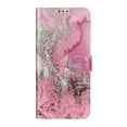 thumbnail image 2 of Galaxy S20+ Plus Case, Allytech Slim Fit Folio Flip Kickstand Protective Cards Holder Hand Strap Stand Feature Wireless Charging Support Wallet Case Cover for Samsung Galaxy S20 Plus,Pink Marble, 2 of 5