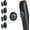Black, variant on Unbranded Magnetic Remote Control Holder Wall Mount, 4 Pack Upgrade Remote Control Organizers Storage Self-Adhesive TV Remote Control Caddy for Back of TV White