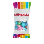 Hilco Rainbow Tutti Frutti Gumballs, 8 oz Regular Size, Chewing Gum