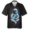 thumbnail image 2 of Camisa de hombre con estampado 3D de nave espacial, ropa para hombre de gran tamaño, nueva camisa informal de verano para playa hawaiana, moda hawaiana Harajuku para vacaciones, 2 of 4
