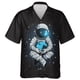 thumbnail image 2 of Camisa de hombre con estampado 3D de nave espacial, ropa para hombre de gran tamaño, nueva camisa informal de verano para playa hawaiana, moda hawaiana Harajuku para vacaciones, 2 of 5